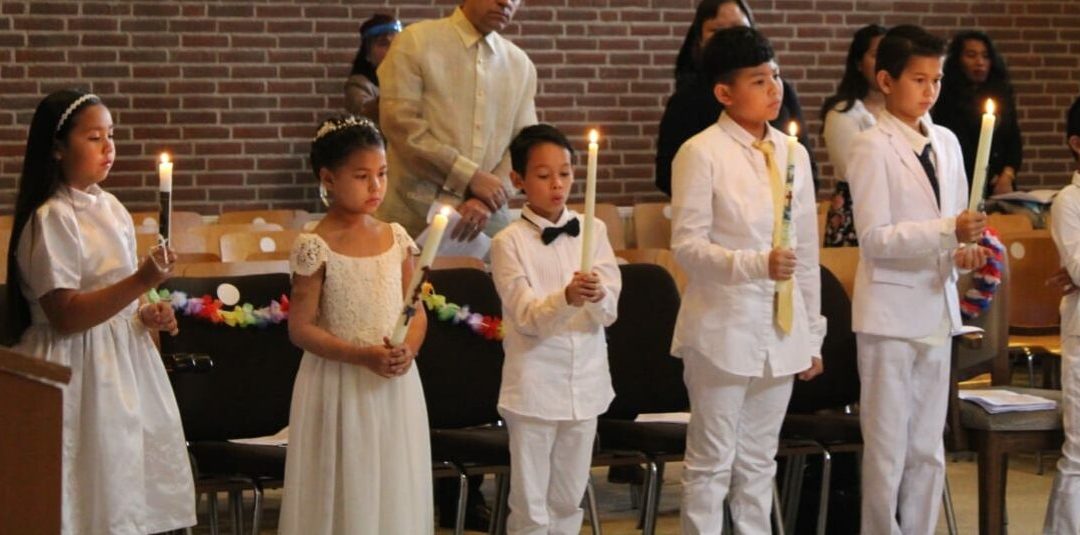 FCCG First Holy Communion: being united with Jesus Christ in the blessed eucharist
